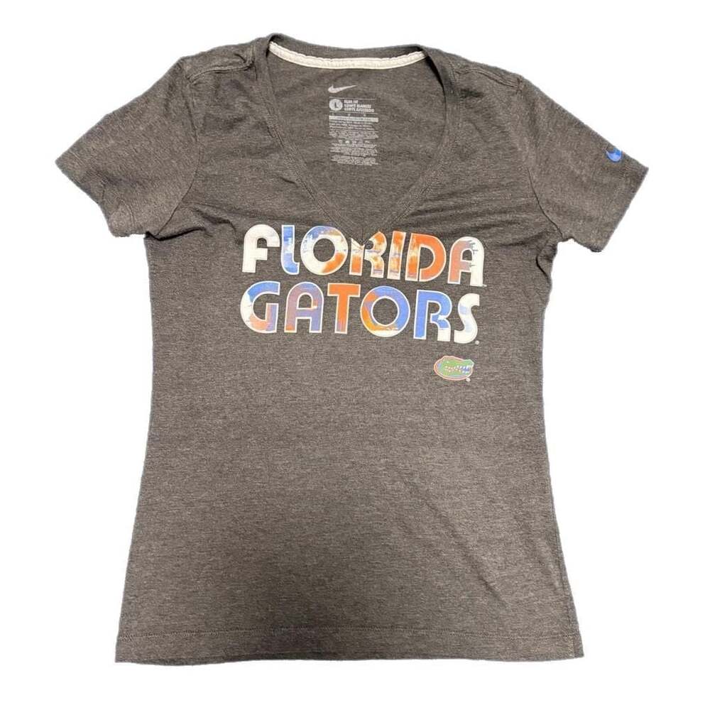 Nike Women's Gray Florida Gators Short Sleeve Tee